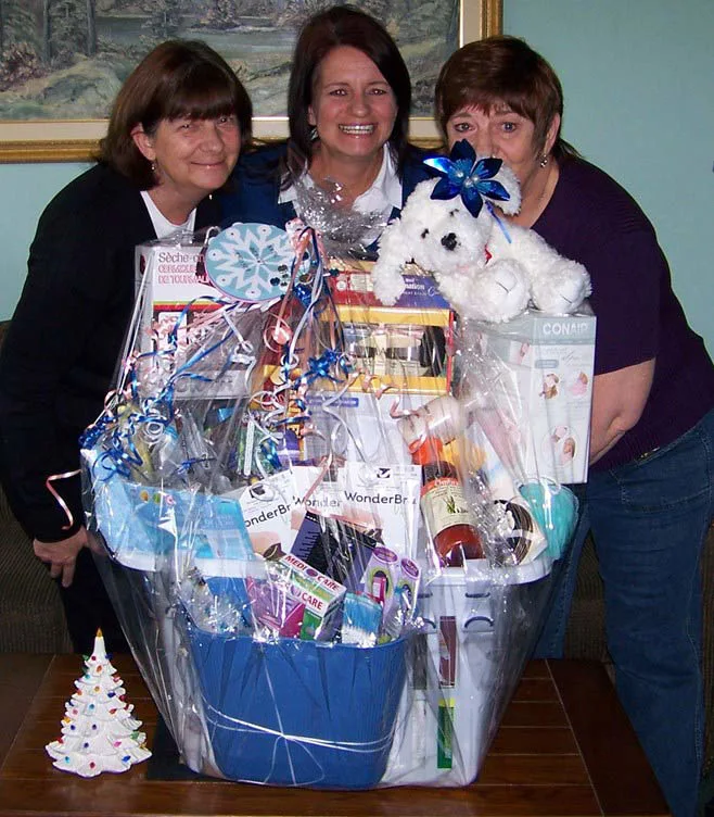 Caregiver's gift basket Caregiver's gift basket